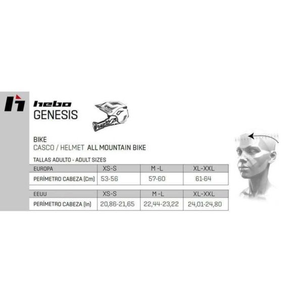 CASCO HEBO ORIGIN+ - immagine 3